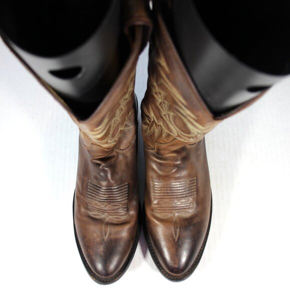 Tony Lama Kango Stallion Western Rodeo Cowboy Boots Mens 8 H920 - Picture 2 of 13